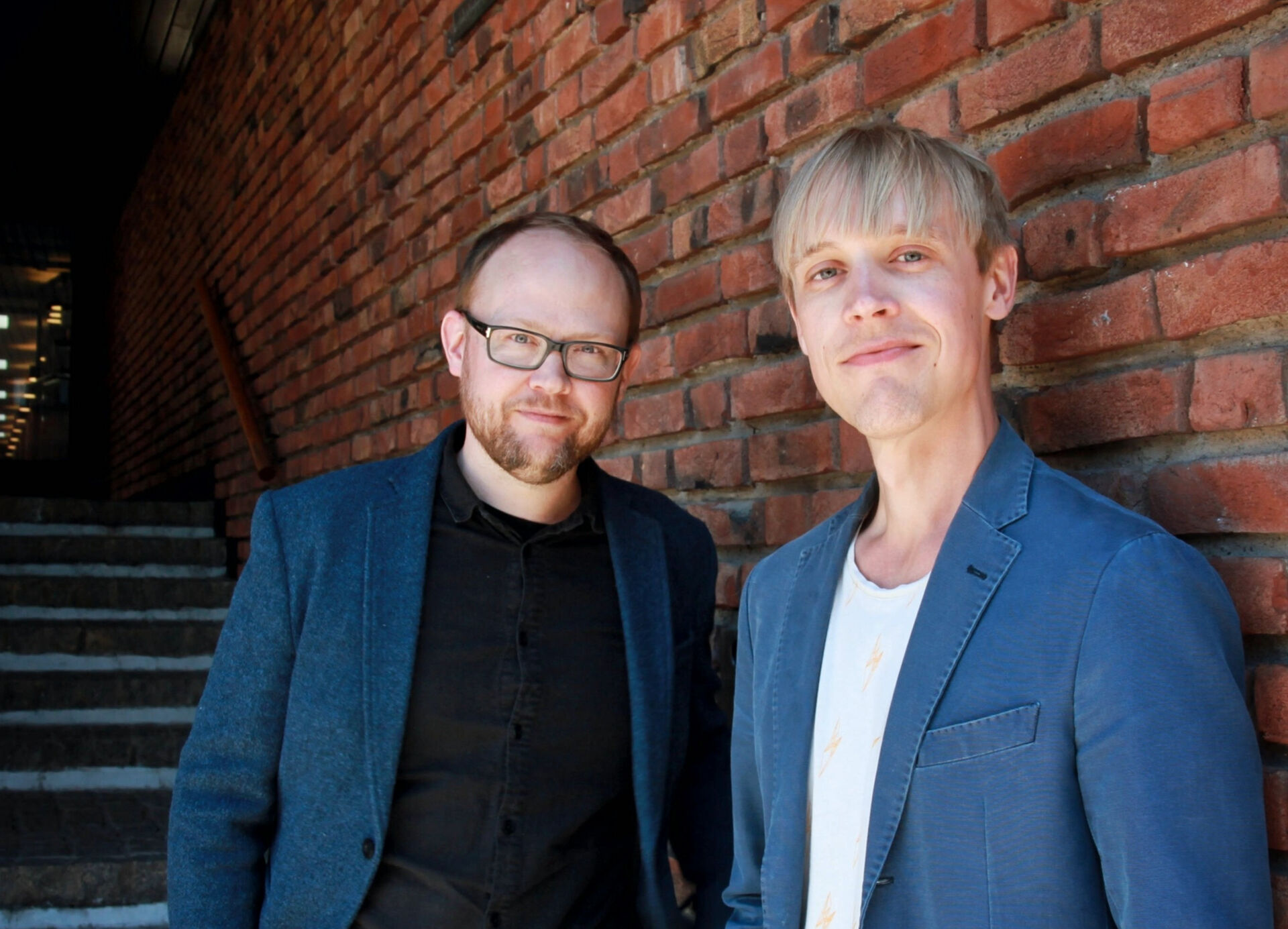 Bilde av tfs-redaktørene Rune Karlsen og Arnfinn Midtbøen