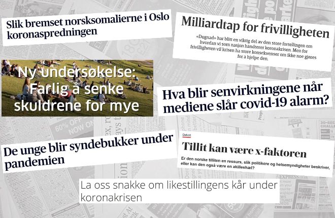 Faksimiler av kronikkoverskrifter