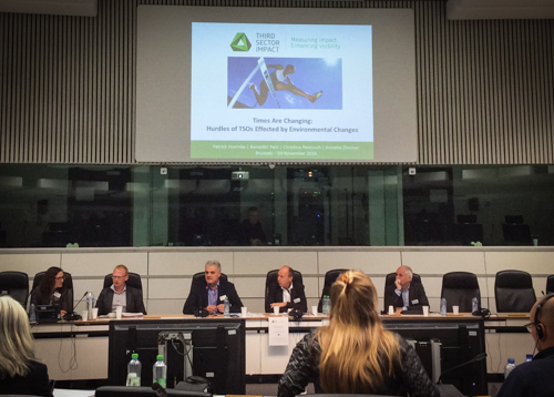 Avslutningskonferansen for Third Sector Impact i Brussel