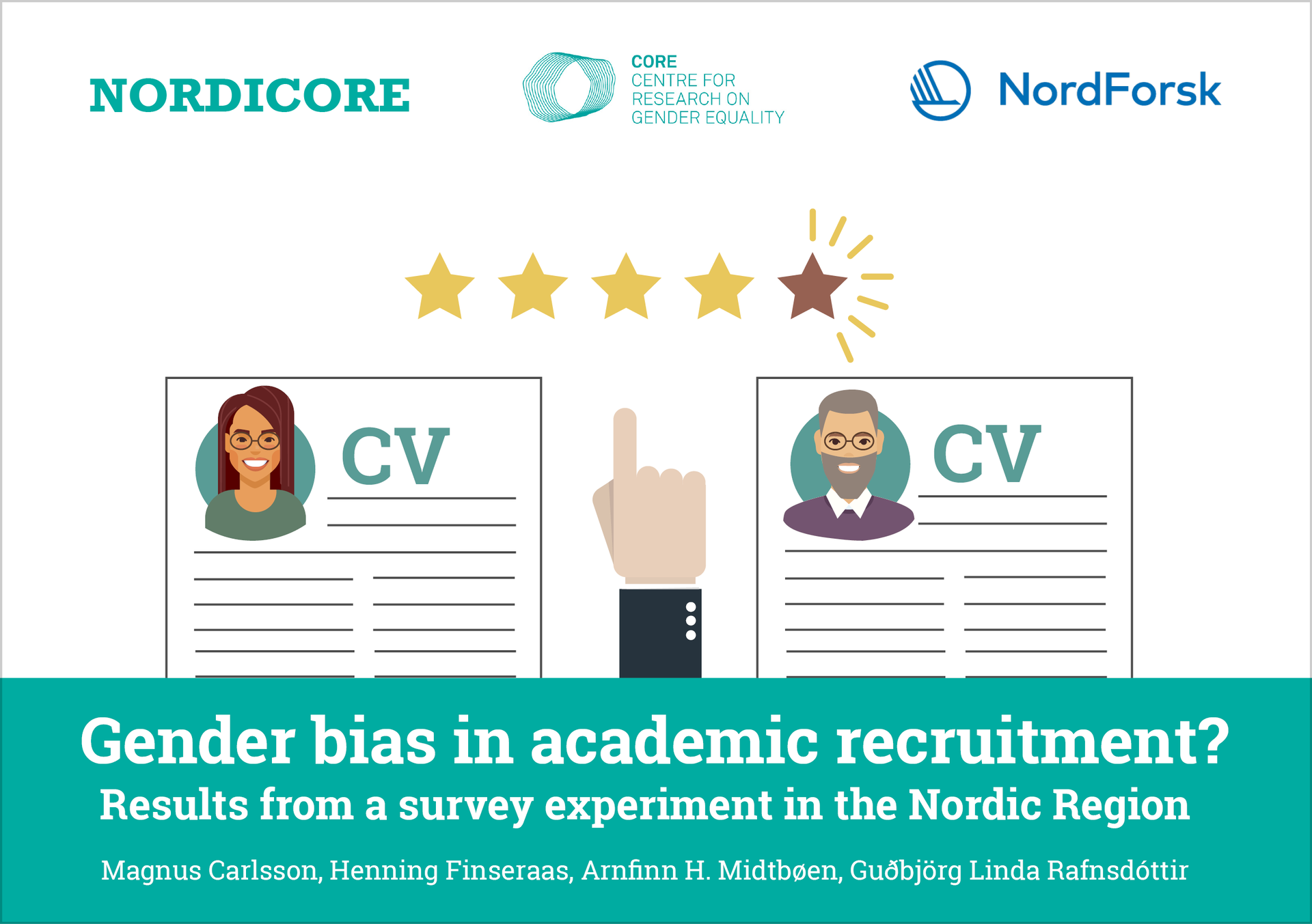 Infographic: Gender bias in academic recruitment?