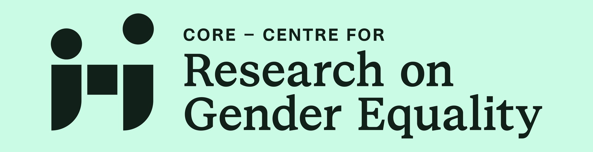 Logo: alt=Logo: CORE – Centre for Research on Gender Equality