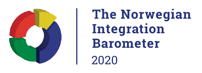 Logo for the Norwegian integration barometer