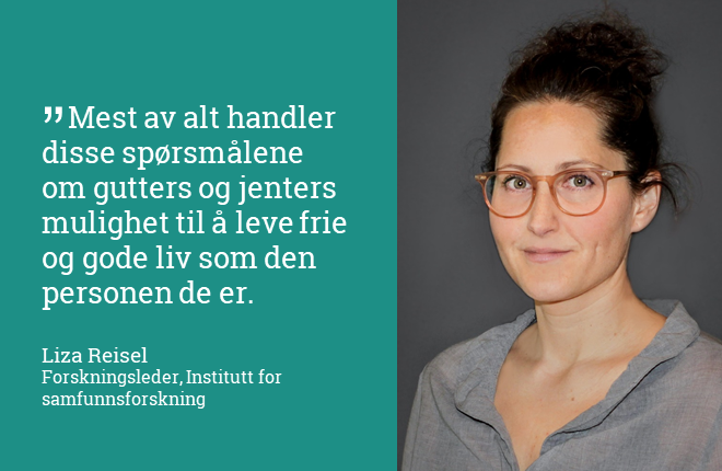 Liza Reisel med sitat