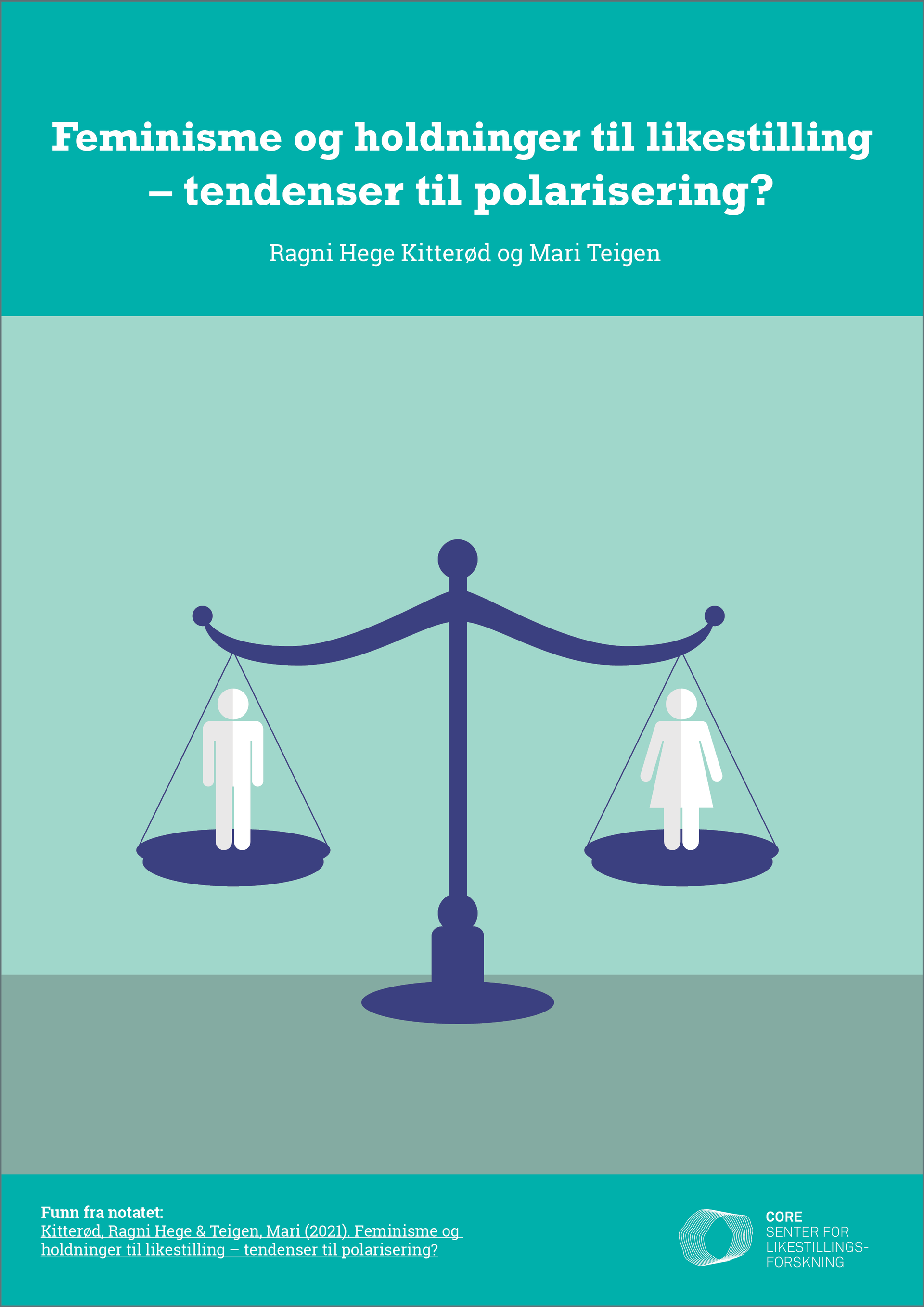 Brosjyre: Feminisme og holdninger til likestilling