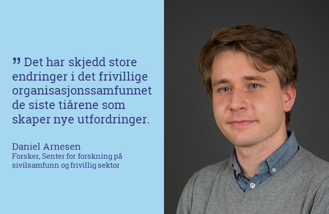 Bilde av Daniel Arnsen med sitat