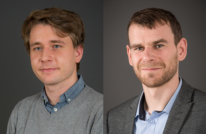 Bilde av Daniel Arnesen og Håkon Trætteberg