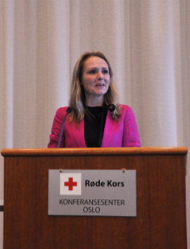 Kulturminister Linda Hofstad Helleland 