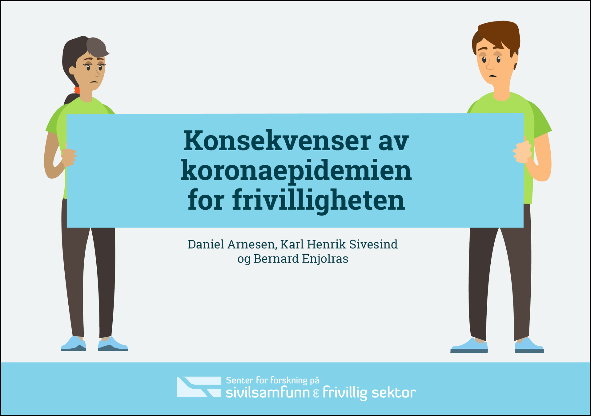 Brosjyre om konsekvenser av koronaepidemien for frivilligheten