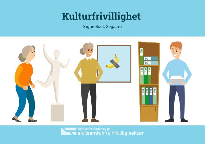 Brosjyre: Frivillige i offentlige kulturinstitusjoner